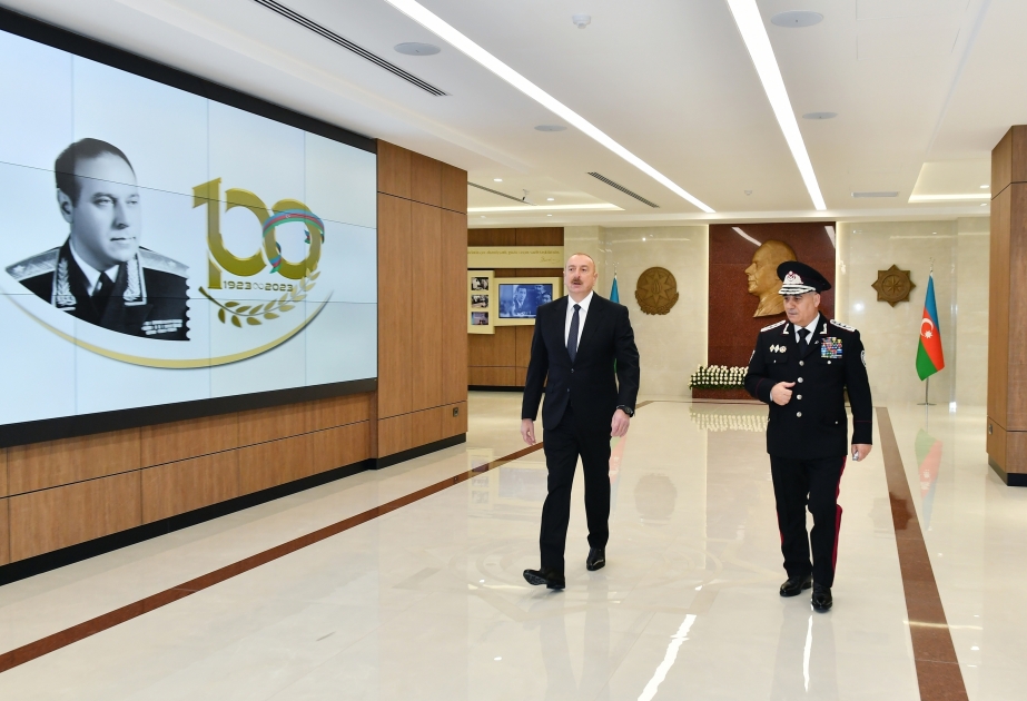 President Ilham Aliyev attended opening of new administrative buildings of State Security Service   VIDEO