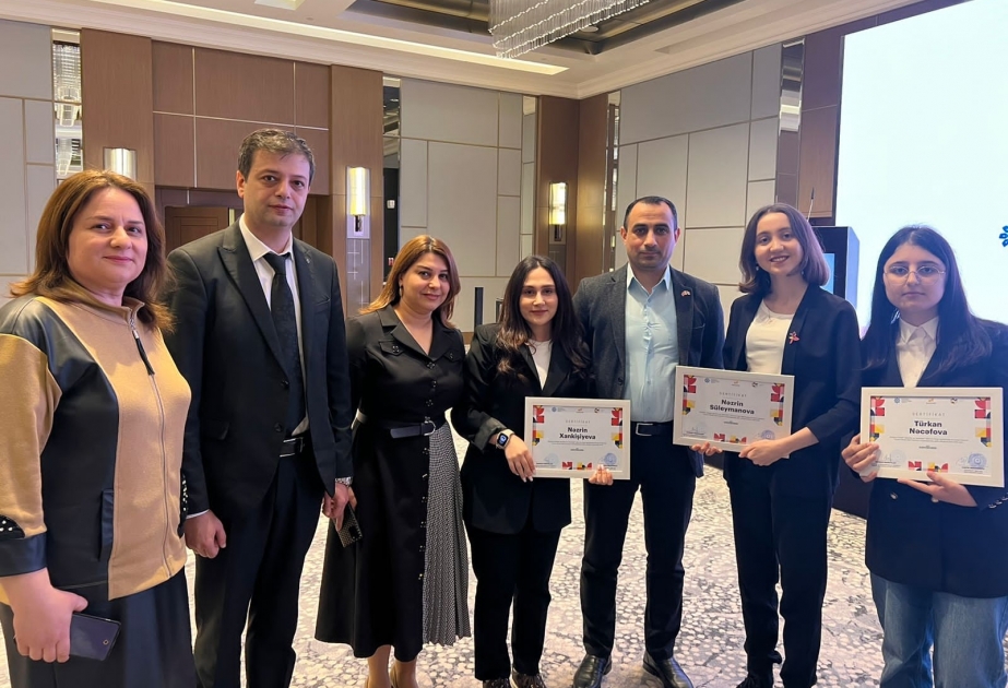 “MEDİAlab” layihəsi çərçivəsində BDU-nun 13 tələbəsi mükafatlandırılıb