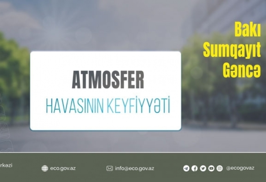Концентрация угарного газа в атмосферном воздухе Баку и Сумгайыта превысила норму