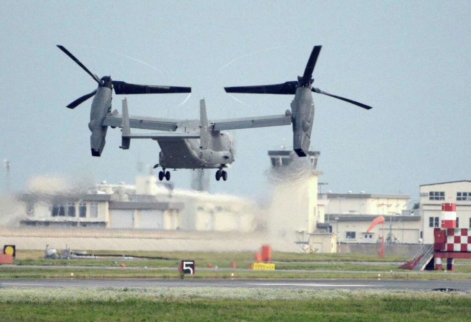 Avión militar de EE. UU. con ocho personas a bordo se estrella en aguas de isla suroccidental japonesa
