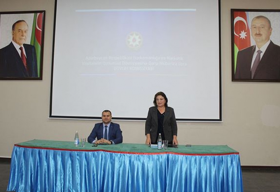 Narkomaniyaya qarşı mübarizədə maarifləndirmə mühüm rol oynayır