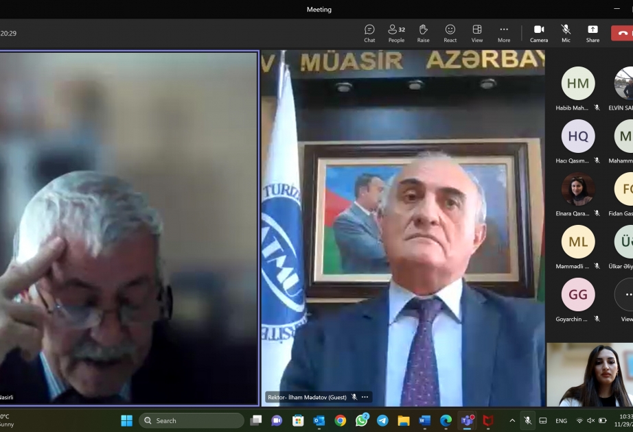 “Müasir dövrdə effektiv idarəetmənin problemləri” - VIII respublika elmi konfransı