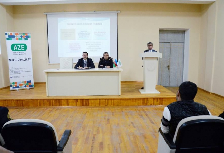 Maarifləndirmə tədbiri: Biz sağlam həyat tərzi seçirik, narkomaniyaya yox deyirik