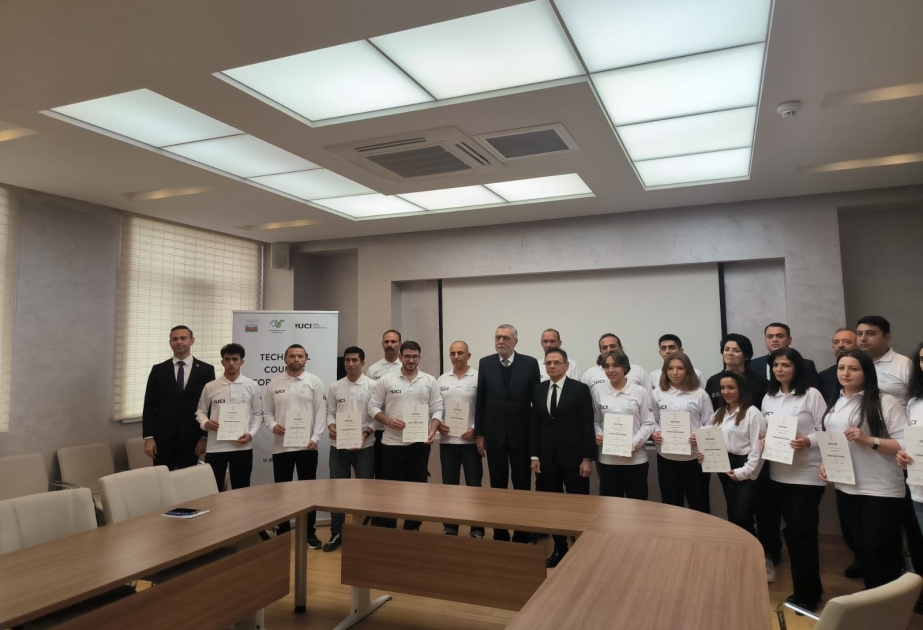 Velosiped məşqçiləri üçün texniki kurslar keçirilib