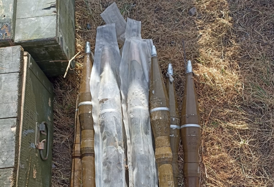 В Тертере обнаружено большое количество боеприпасов
