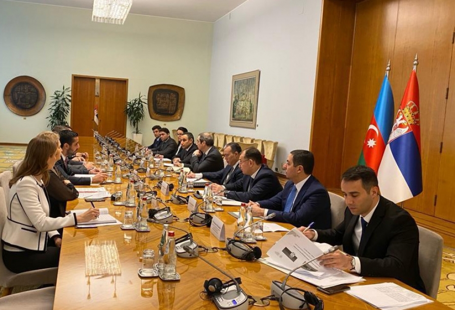 Belqrad-Bakı-Belqrad marşrutu üzrə birbaşa aviareyslərin işə salınması üçün aparılan işlər müzakirə olunub