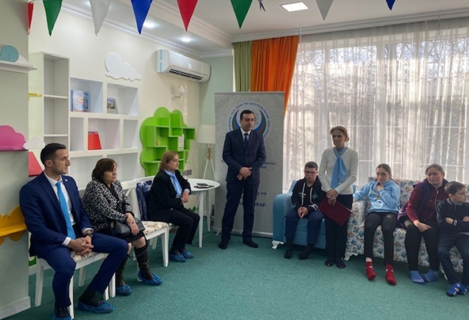 Qəbələdə sağlamlıq imkanları məhdud uşaqlar üçün bayram şənliyi təşkil olunub
