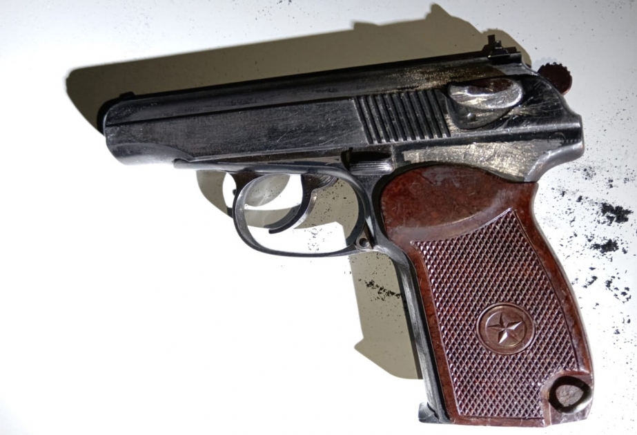 Qusarda “Makarov” markalı tapança satmaq istəyən şəxs saxlanılıb