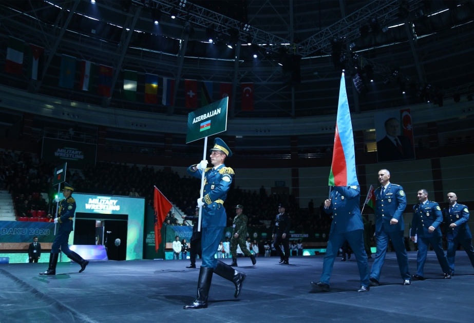 В Баку завершился чемпионат мира по борьбе среди военнослужащих