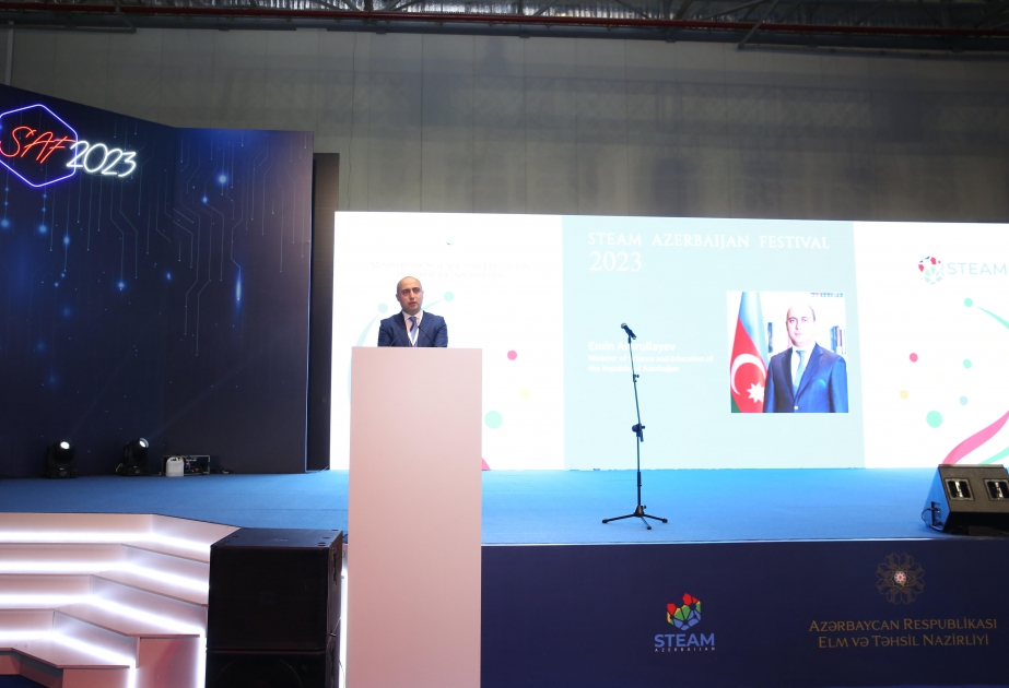 SAF 2023 - Beynəlxalq STEAM Azərbaycan Festivalının açılış mərasimi keçirilib VİDEO