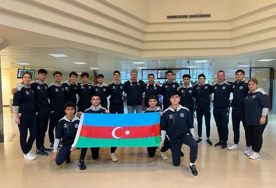 Сборная Азербайджана по волейболу отправилась на международный турнир