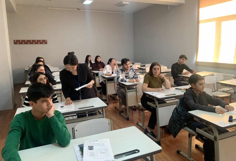 阿塞拜疆巴库国立大学孔子学院成功举办2023年度第三场汉语水平考试