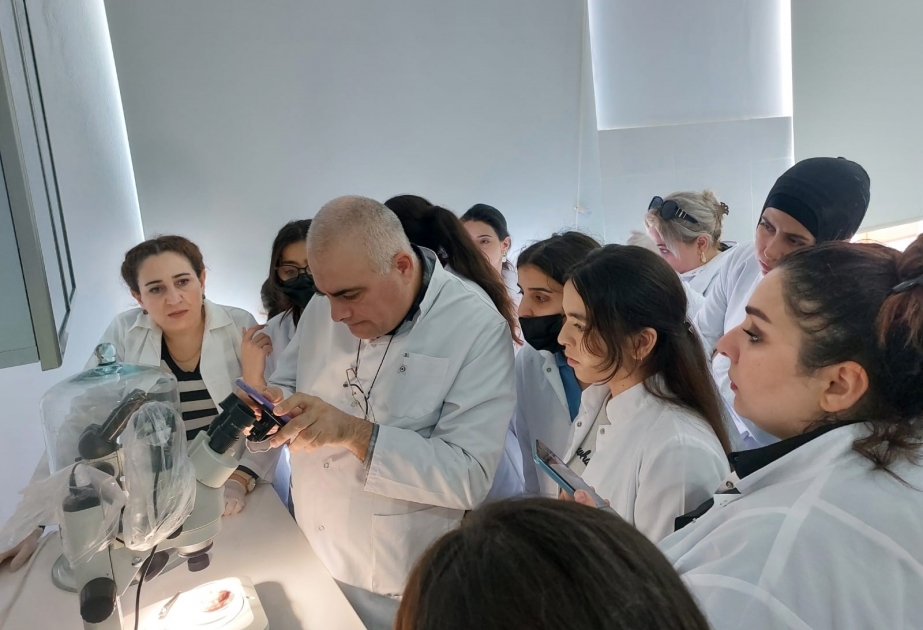 Dual peşə təhsili proqramı çərçivəsində tələbələrin praktiki məşğələlərinə start verilib