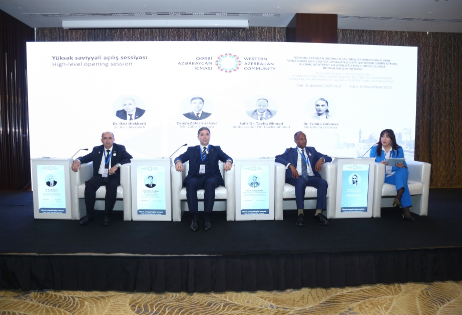 Baku hosts international conference on “Enabling the safe and dignified return of Azerbaijanis expelled from Armenia: Global context and just solution”