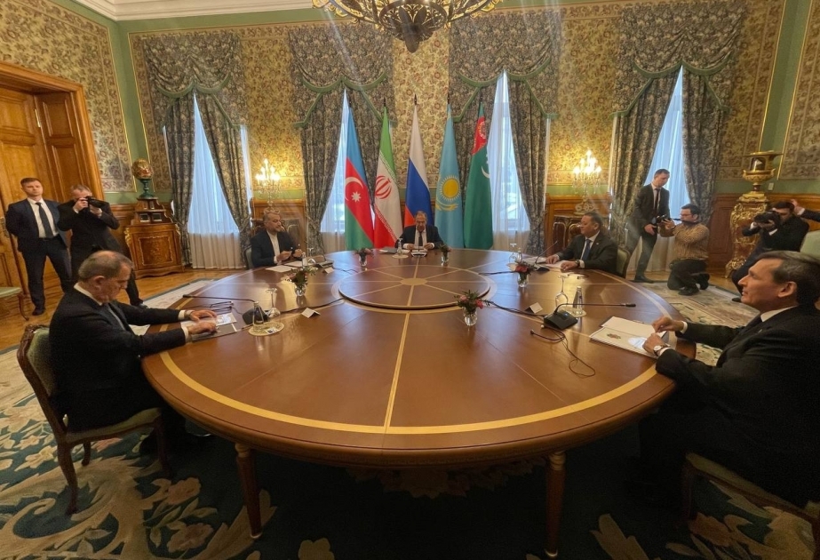 Meeting of Caspian littoral states’ Foreign Ministers in limited format gets underway in Moscow