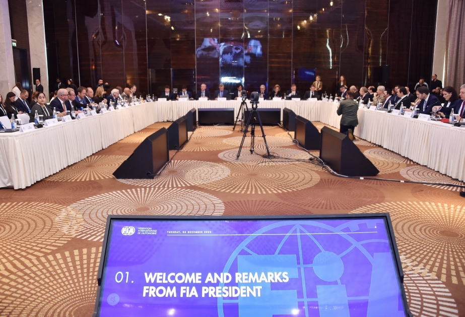 FIA General Assembly meetings underway in Baku