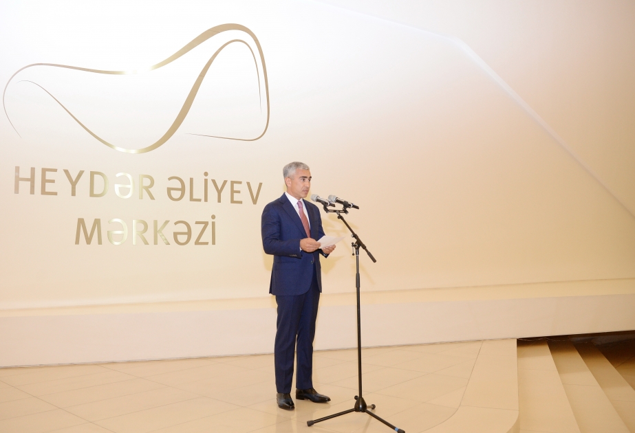 Встреча гостей Недели FIA в Центре Гейдара Алиева