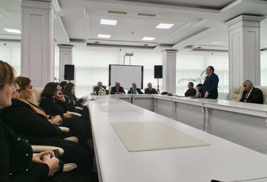 Nizami poeziyasından bəhs edən monoqrafiyanın təqdimatı olub
