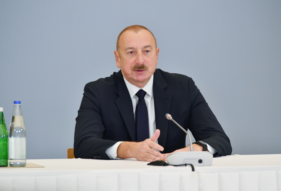 President Ilham Aliyev: The anti-terror operation was held without any damage to civilian infrastructure, any casualty among civilians VIDEO