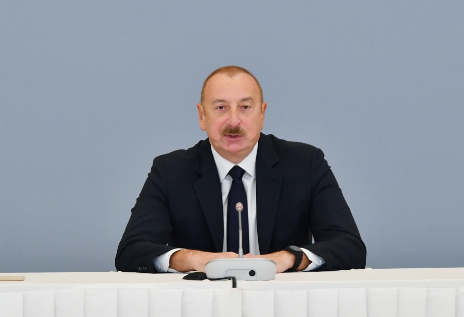 Le président Aliyev : Nous espérions pouvoir nouer des contacts avec les représentants des Arméniens du Karabagh