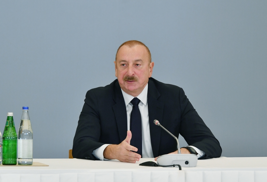 President of Azerbaijan: We really try to do maximum in order to create most comfortable conditions for former refugees