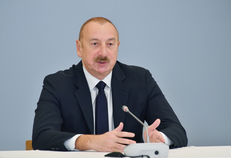 Президент Ильхам Алиев: Армения выражает готовность принять пять известных принципов