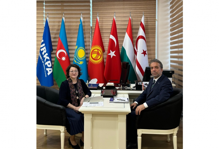 Президент Фонда тюркской культуры и наследия встретилась с генеральным секретарем ТЮРКПА