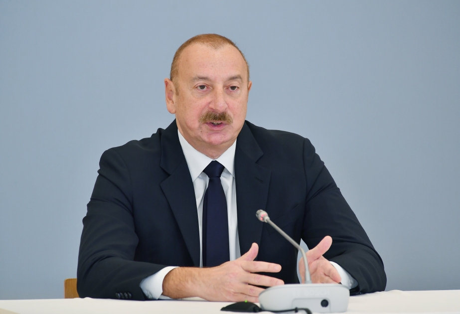 Le président Ilham Aliyev évoque les conditions créées pour les Arméniens au Karabagh