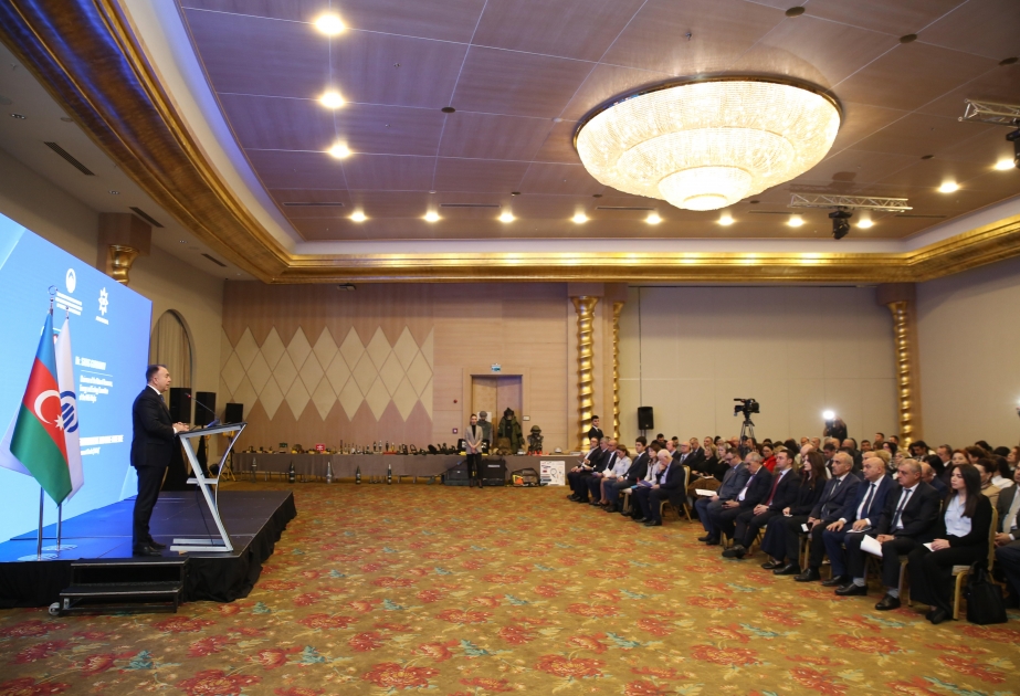 Bakú acoge el Foro titulado "Medio ambiente sano y vida libre de minas para alcanzar los objetivos de desarrollo sostenible"