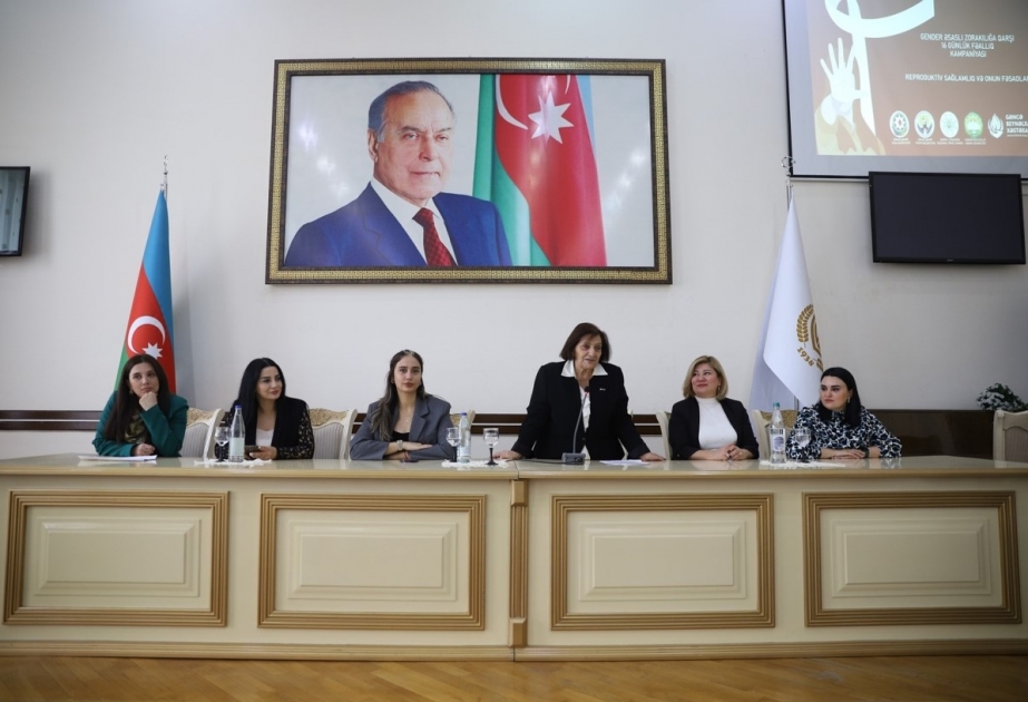GDU-da “Reproduktiv sağlamlıq və ailə planlaşdırılması” mövzusunda tədbir keçirilib