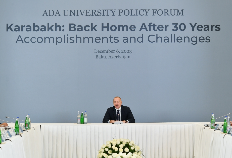 Präsident Ilham Aliyev: Europäische Union ist unser wichtigster Handelspartner