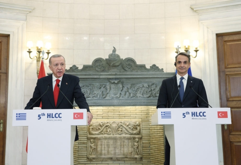 Türkiyə Prezidenti ilə Yunanıstanın Baş naziri KİV-ə birgə açıqlama veriblər