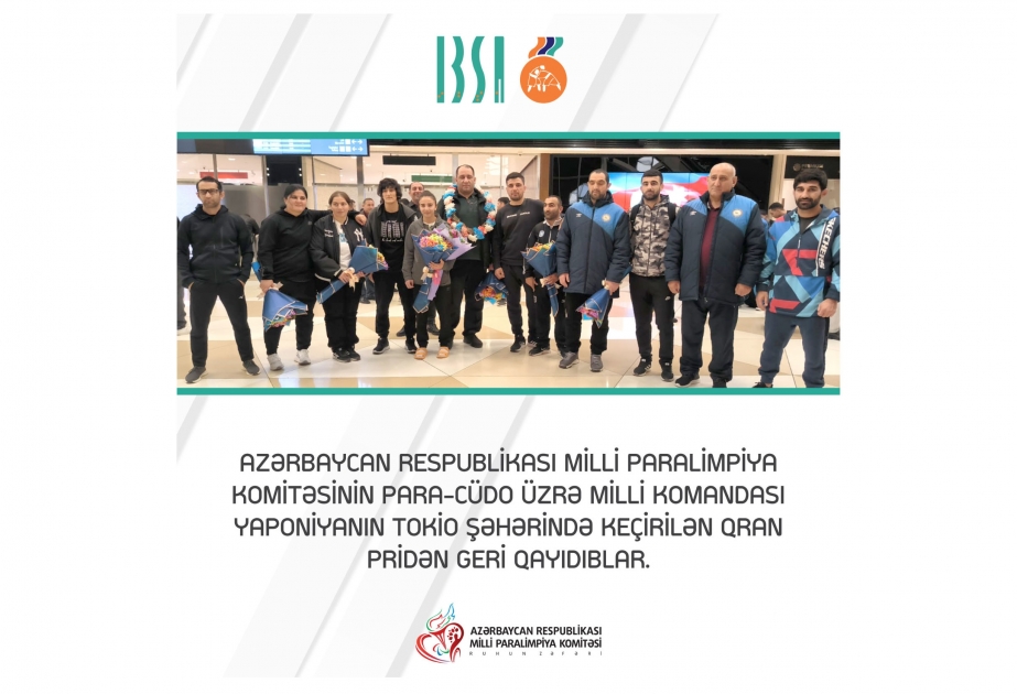 Qran-Pridə uğurla çıxış etmiş paracüdoçular Vətənə qayıdıblar