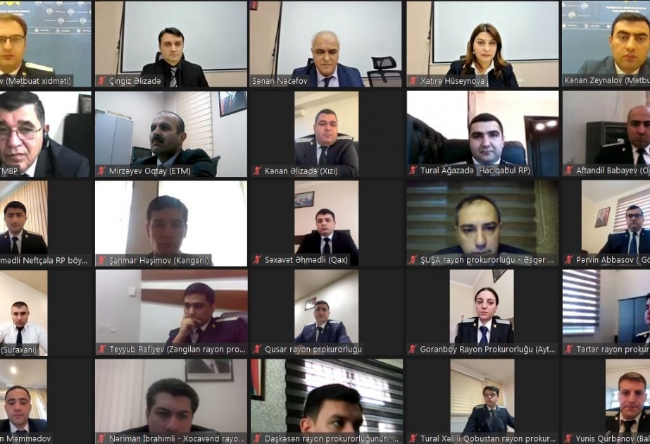 “Natiqlik və sosial media ilə ünsiyyət” mövzusunda təlimə 84 prokurorluq işçisi cəlb edilib