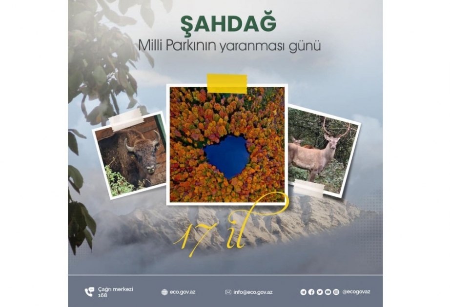 Hoy es el día de la creación del Parque Nacional Shahdagh