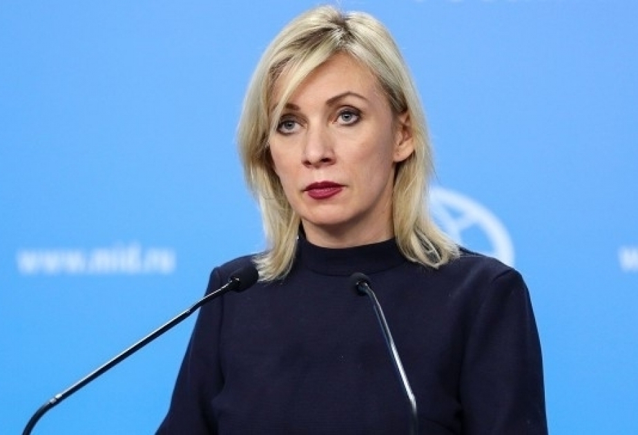 Rusiya XİN-in rəsmi nümayəndəsi Azərbaycan Prezidentinin Administrasiyası və Ermənistan Baş nazirinin Aparatının birgə açıqlamasını şərh edib