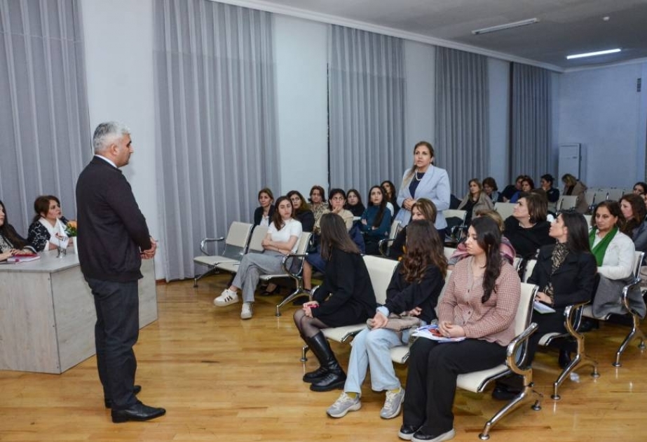 Narkomaniyaya qarşı mübarizədə pedaqoqun və fənn müəlliminin rolu barədə danışılıb