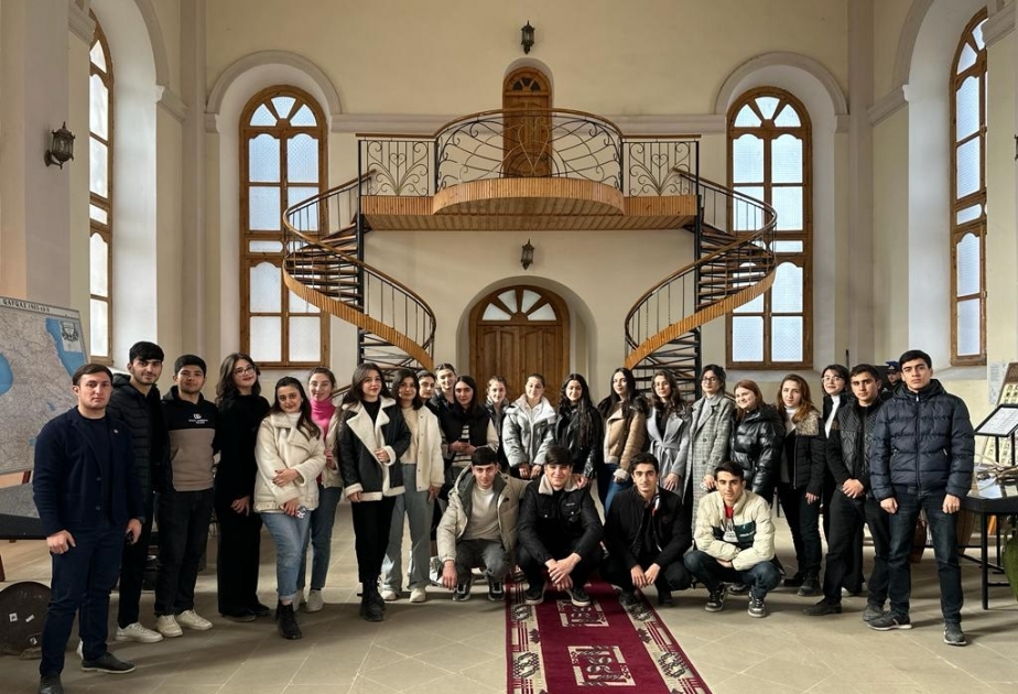 GDU-nun tələbələri Göygölün tarixi məkanlarına ekskursiya ediblər