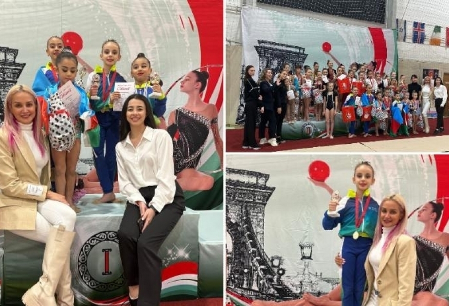 Junior Azerbaijani gymnast wins gold at international tournament in Budapest