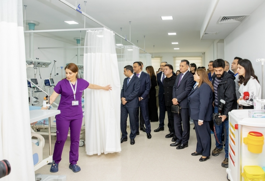 Sabunçu Tibb Mərkəzində Cərrahi profilli reanimasiya və Əməliyyat bloku əsaslı təmir olunub
