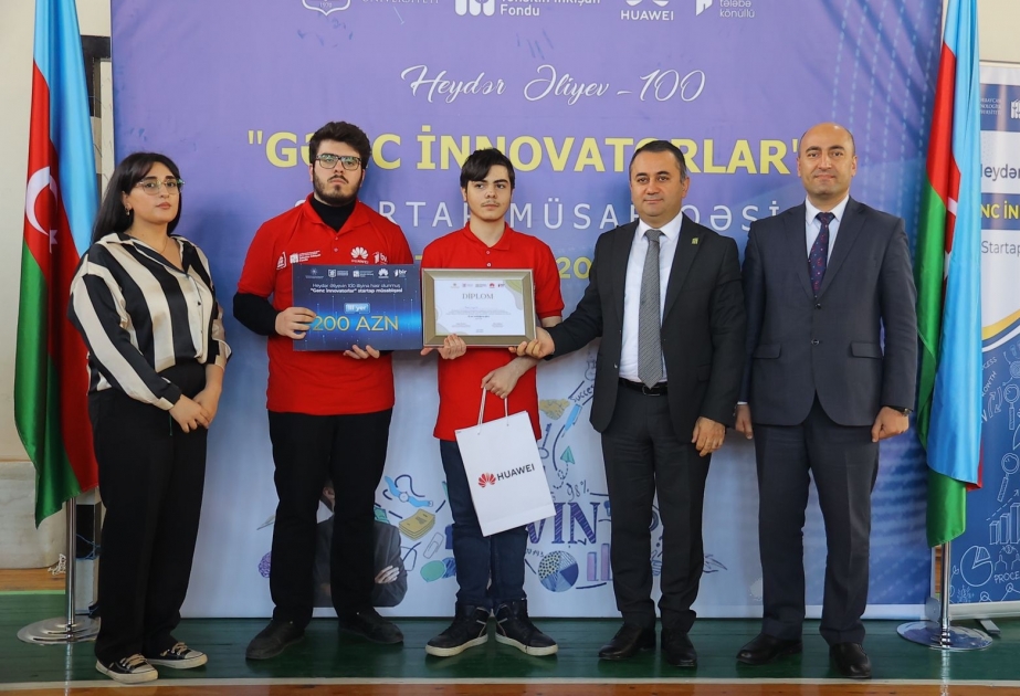 “Gənc İnnovatorlar” startap müsabiqəsinin qalibləri mükafatlandırılıb