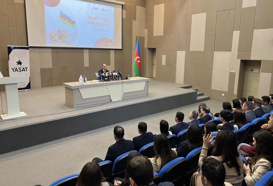 Прошло 3 года со дня создания Фонда YAŞAT