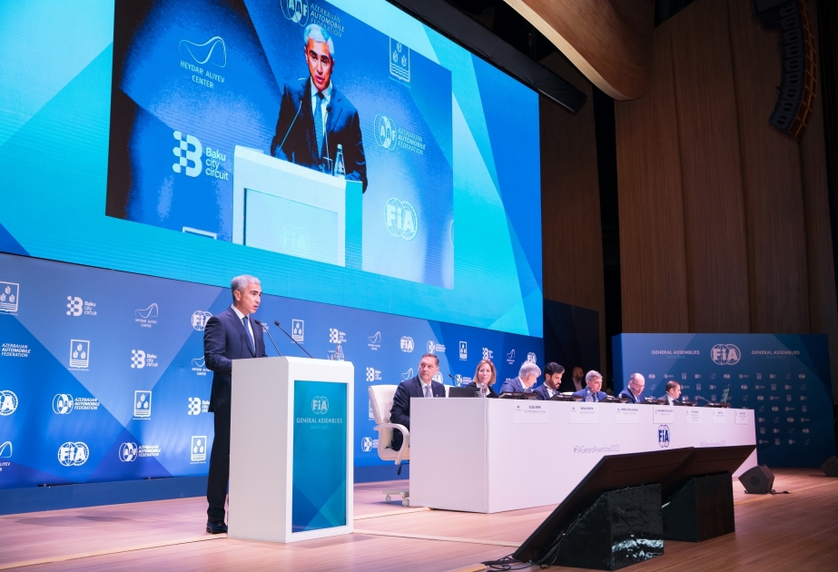 El Centro Heydar Aliyev acoge la reunión de clausura de la Asamblea General de la FIA
