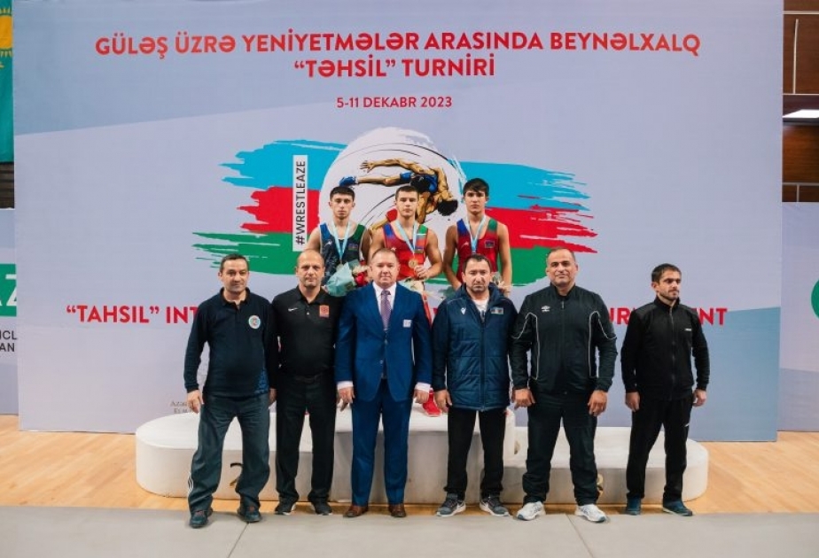 Güləş üzrə “Təhsil” turnirində daha beş çəki üzrə qaliblər müəyyənləşib