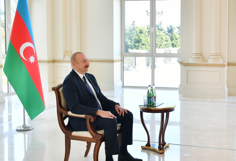 Президент Ильхам Алиев: Не вижу серьезных препятствий для подписания мирного соглашения