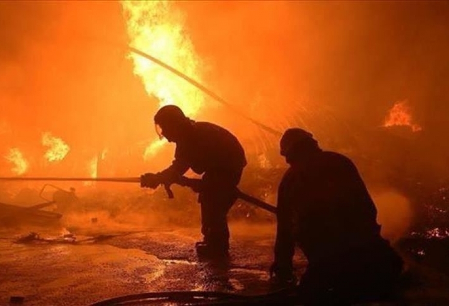 14 dead in building fire in Iraq's Erbil province