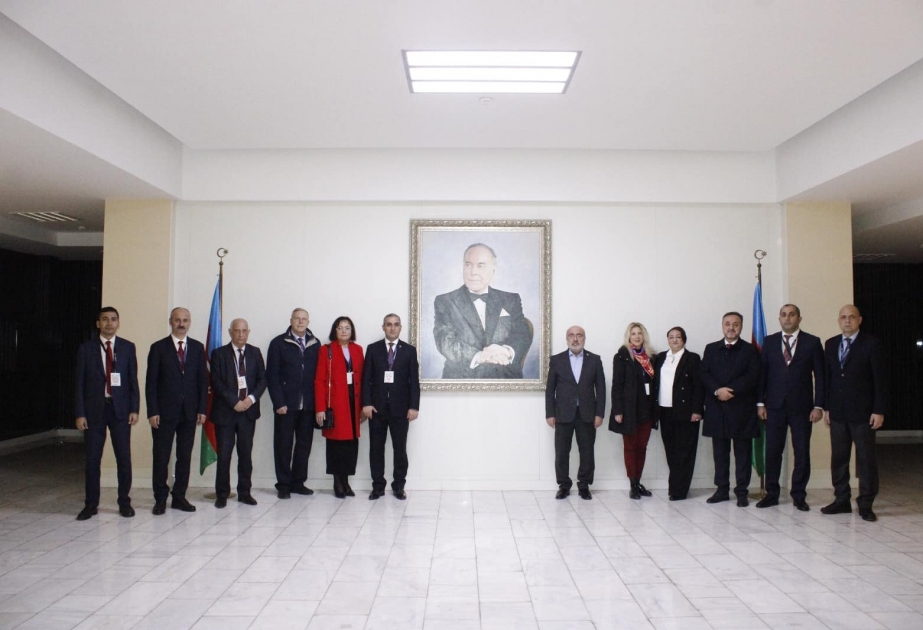 Beynəlxalq konfransın iştirakçıları Mingəçevirdə Heydər Əliyev Mərkəzində olublar