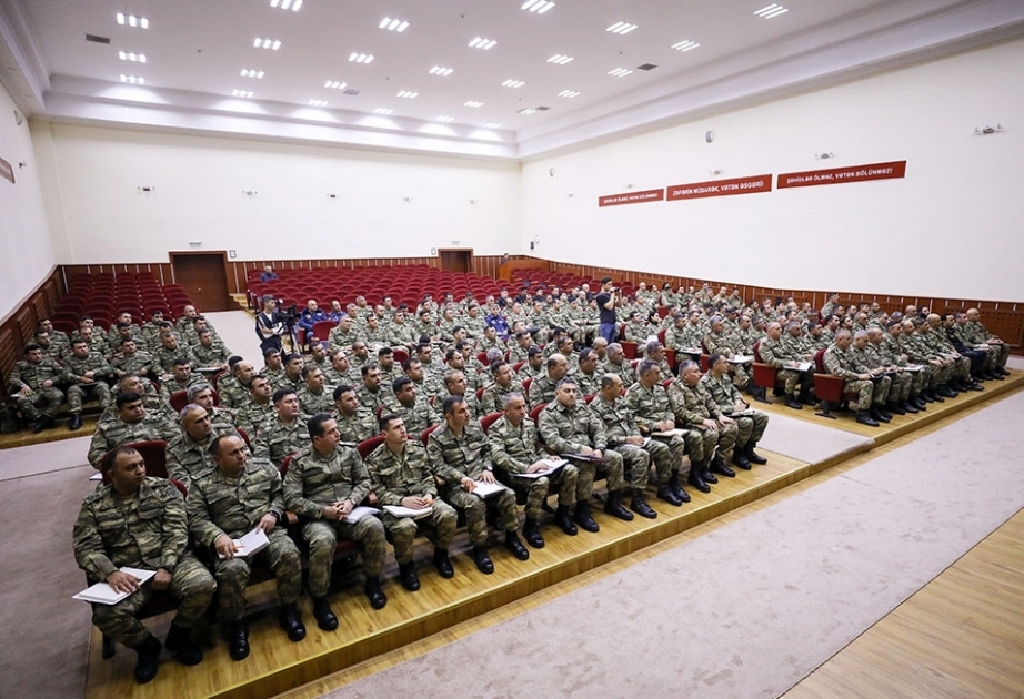 Training-methodical sessions with officers and psychologists on ideological work and moral-psychological support end