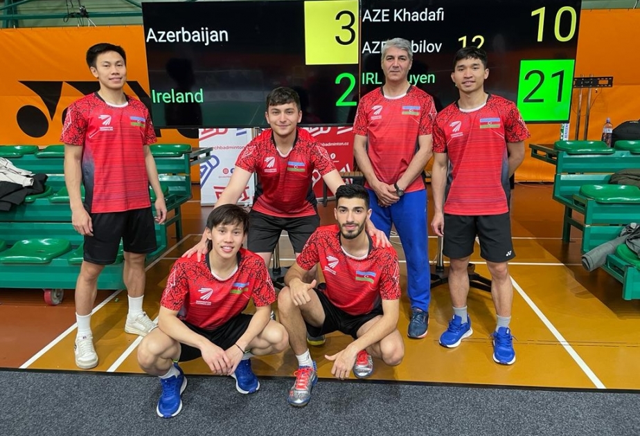Azərbaycan badminton millisi Avropa çempionatının pley-off mərhələsində