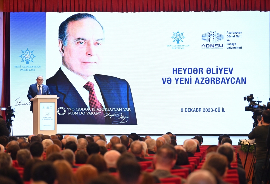 “Heydər Əliyev və Yeni Azərbaycan” mövzusunda konfrans keçirilib